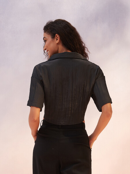 CAMISA MISTA NEGRO