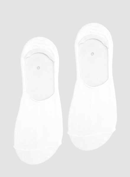 Medias invisibles individual Blanco