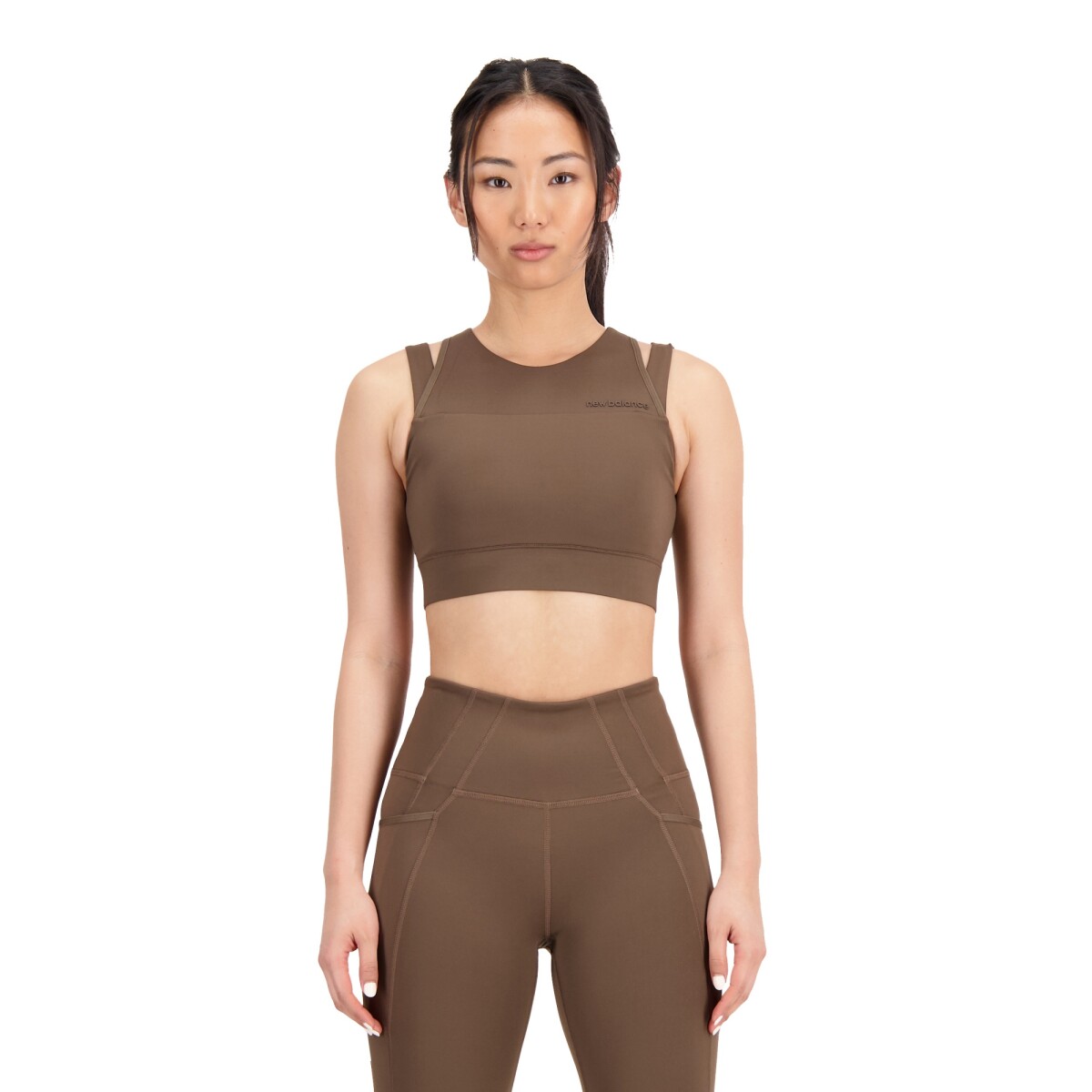 Top New Balance de Dama - WB21110DUO - BROWN 