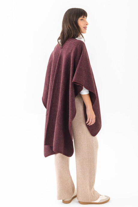 Ruana Lily Vino