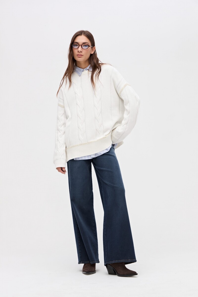 Buzo punto Rali - Off white 