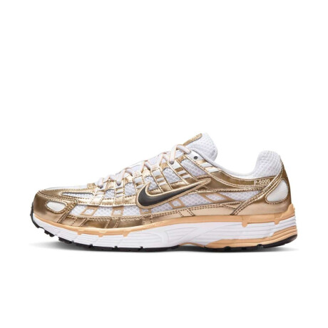 Championes Nike P-6000 Gold de Mujer blanco