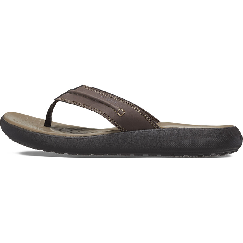 Ojotas Crocs Yukon Vista II Lr Flip Marrón