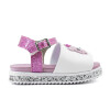 Sandalia Molekinha Casual de Niños - 2724.116-28656 Blanco-rosado