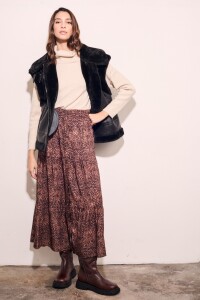 Falda Animal Print