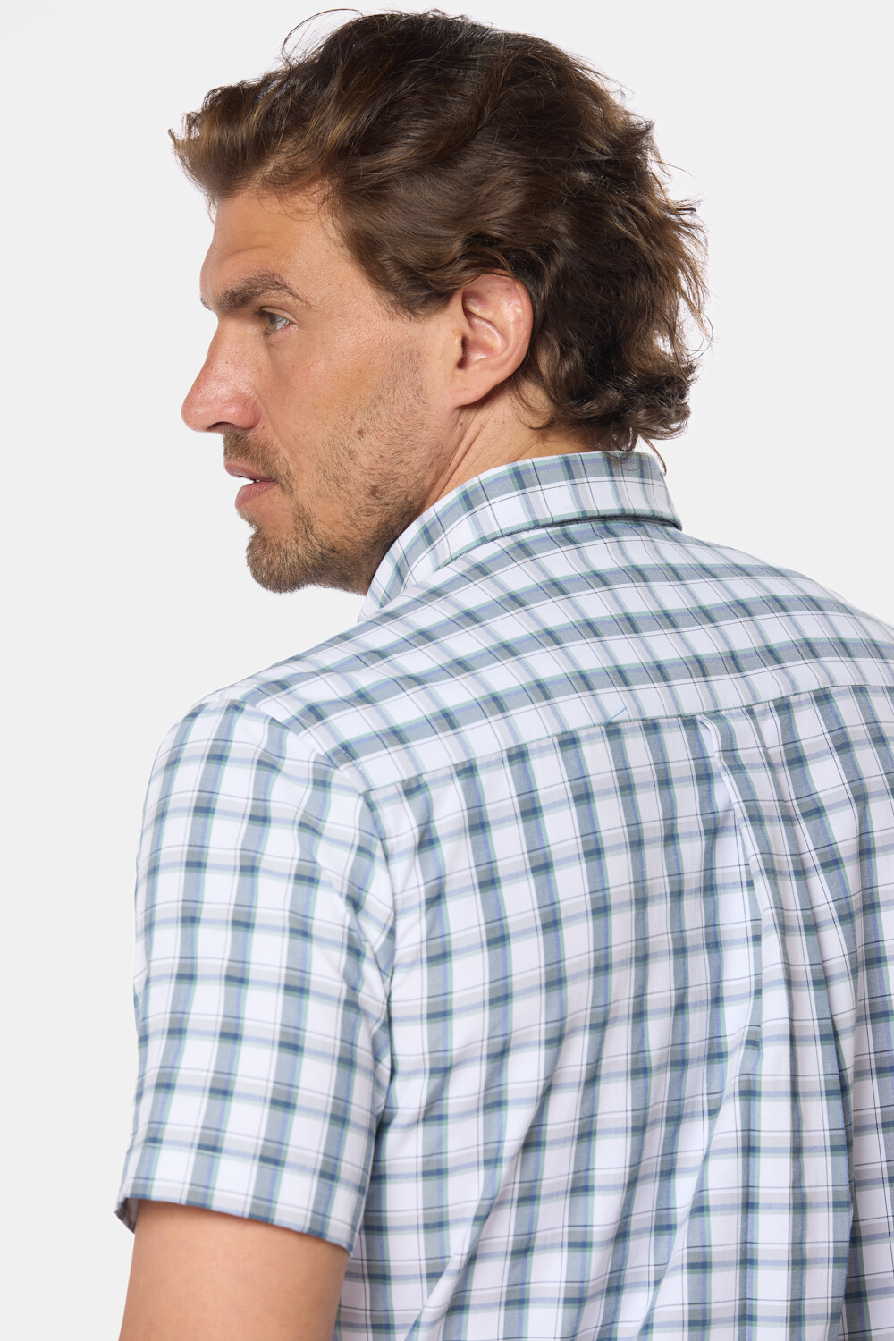 CAMISA SPORT CUADROS Verde