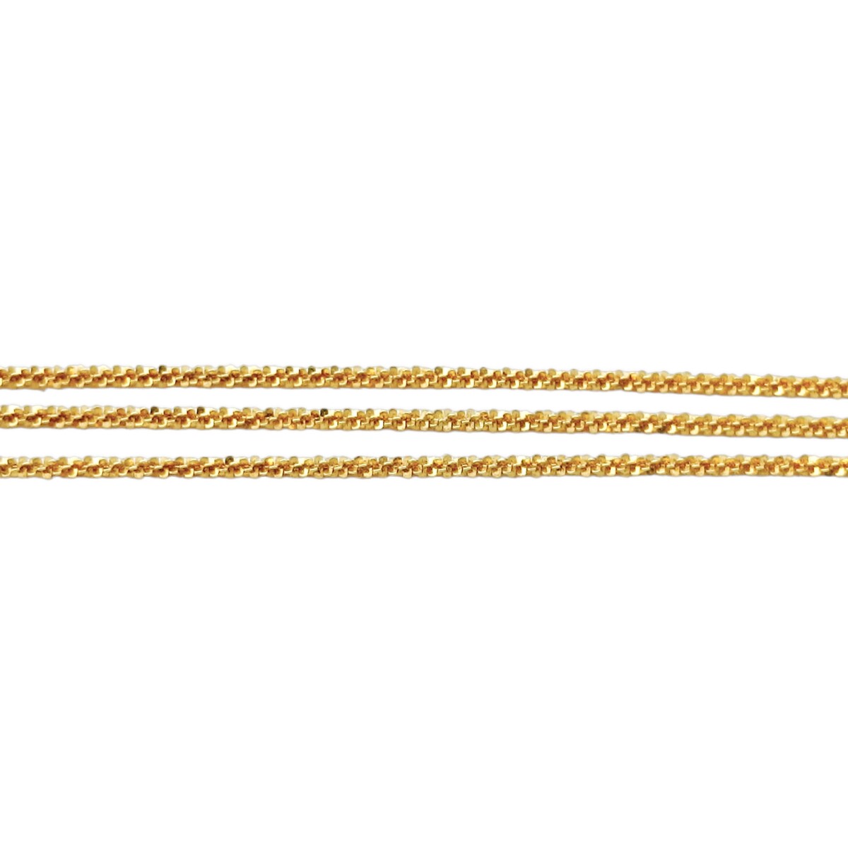Pulsera Triple córdon-Oro bajo-Sin Piedra-PU8082 - sinpiedra 