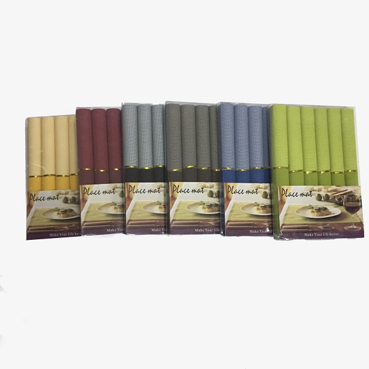 Set 6 individuales surtidos 