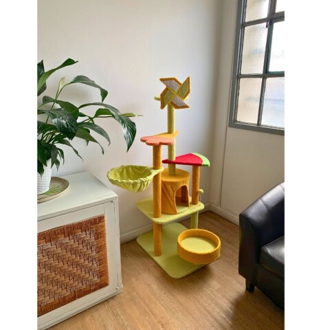 Rascador de Pie 59,5*46,5*146 cm Rascador de Pie 59,5*46,5*146 cm