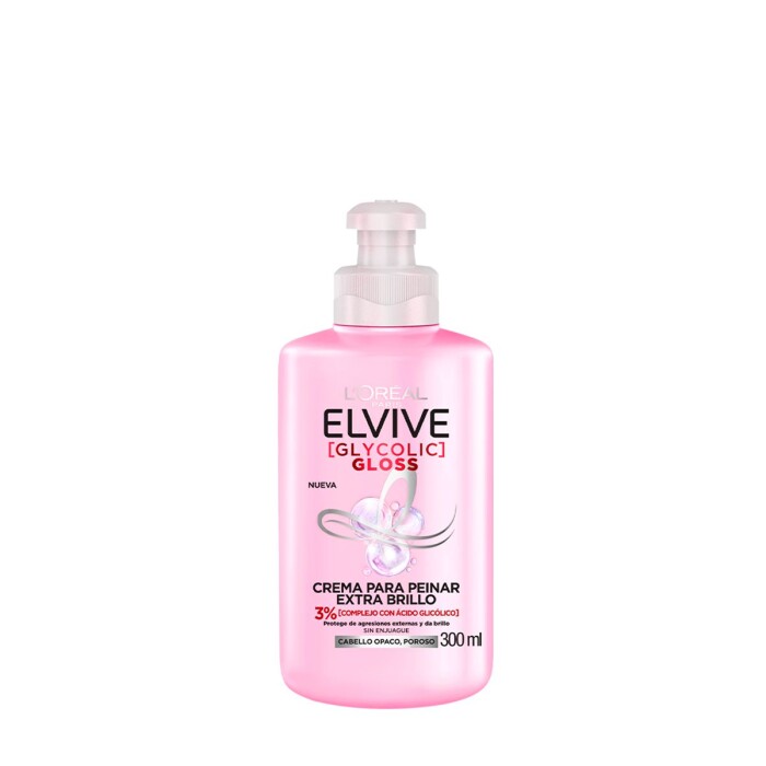 ELVIVE CREMA PEINAR GLYCOLIC GLOSS 300 única