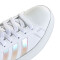 Championes de Niños Adidas Grand Court 3.0 Juniors Blanco Holográfico