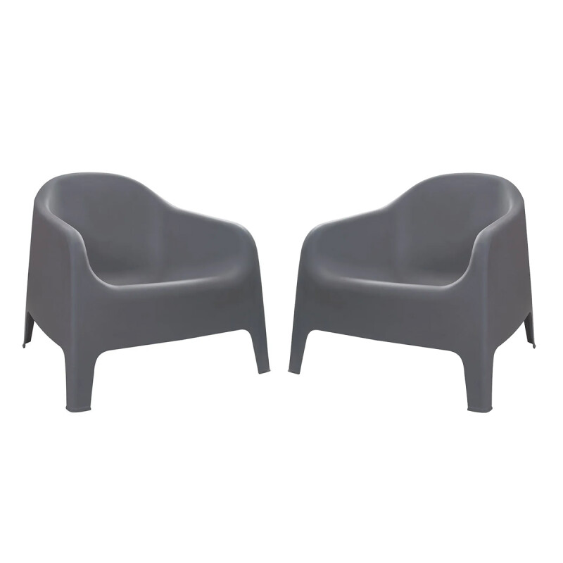 Set x2 Sillón Skarpo GRIS