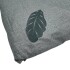 Juego de Sabanas 2 Plazas Suaves Estampado Calidad Frescas Variante Diseño Hojas Color Bordo