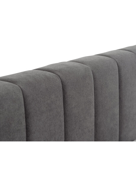 Estructura cama HASLEV 2 Plazas 140x200 gris osc Estructura cama HASLEV 2 Plazas 140x200 gris osc