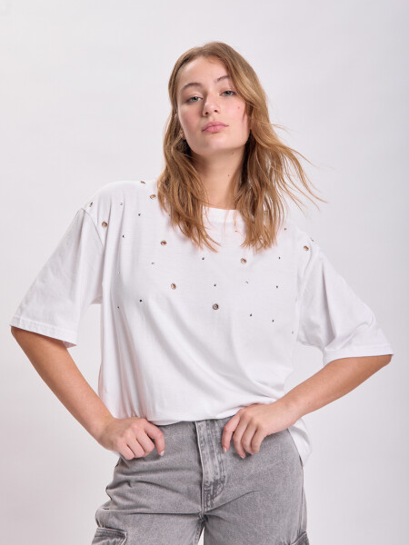 Remera estampa Blanco