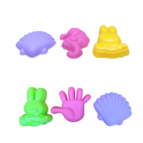 3x2 Balde de playa c/ accesorios y moldes 8 piezas 3x2 Balde De Playa C/ Accesorios Y Moldes 8 Piezas