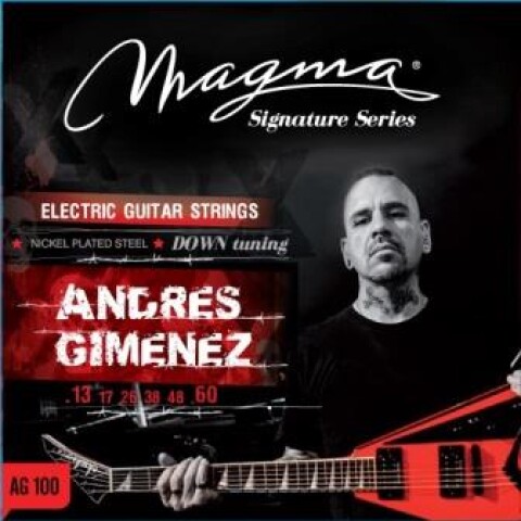 Cuerdas Magma G Electrica Sig Andres Gimenez AG100 Unica