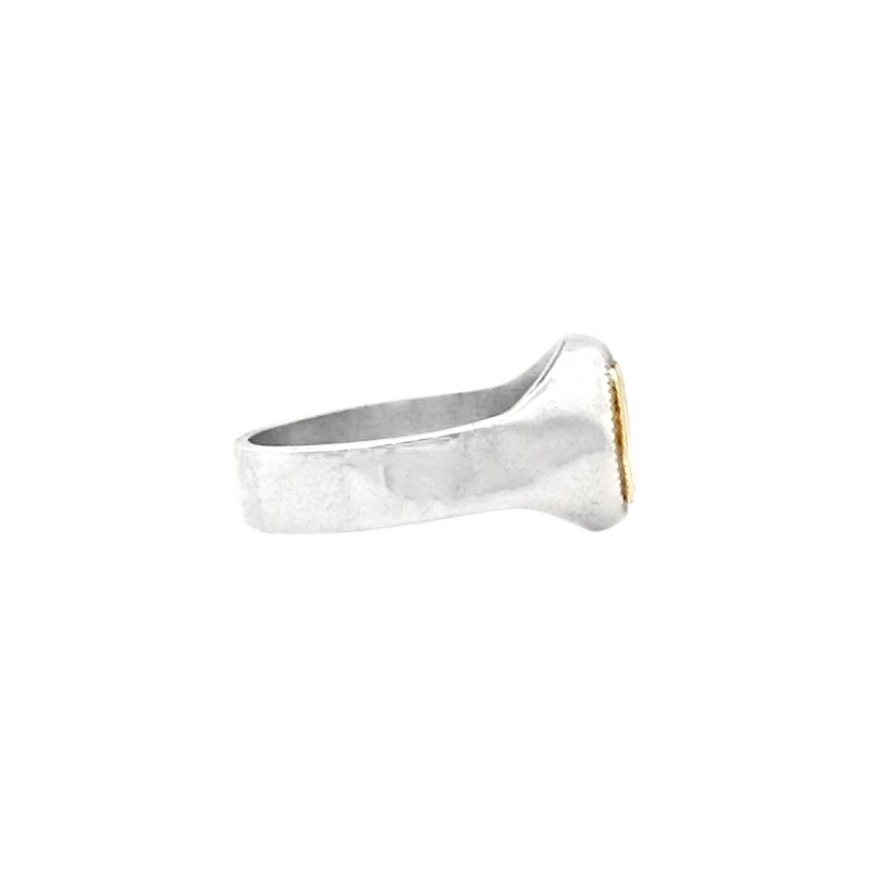 Anillo Profesión Asistente Social -Plata y Oro-Sin Piedra-AP5018 sinpiedra
