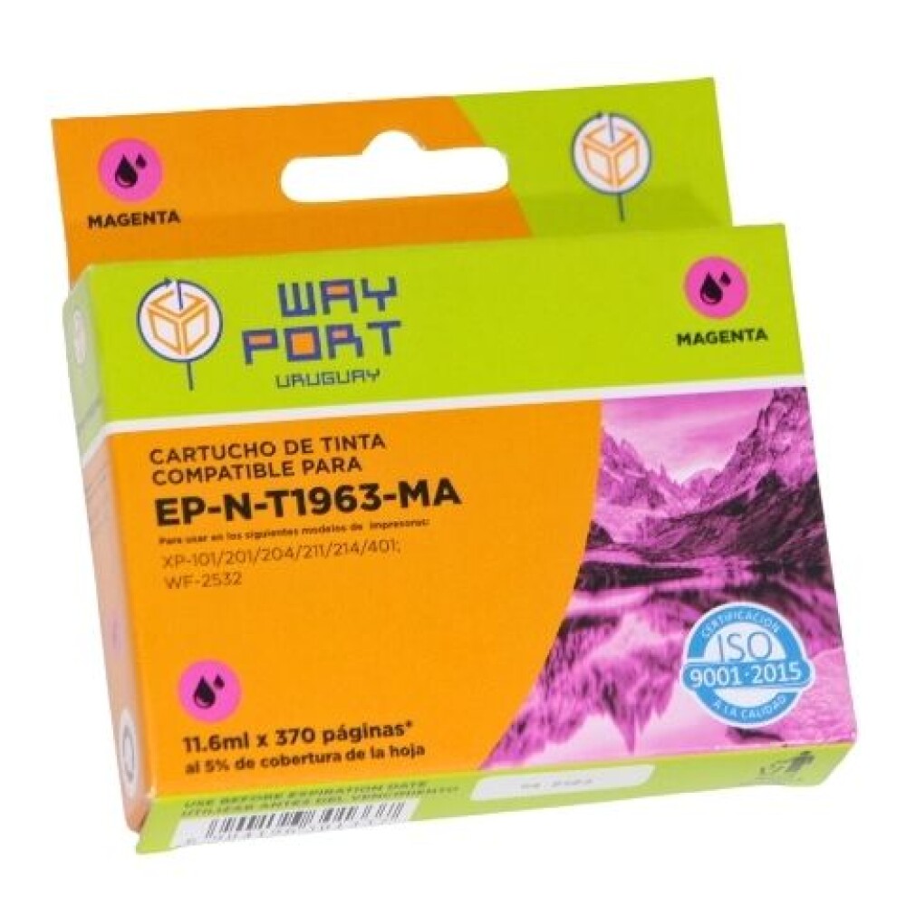 CARTUCHO PARA EPSON XP-201 COLOR MAGENTA CARTUCHO PARA EPSON XP-201 COLOR MAGENTA