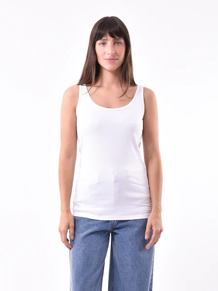 MUSCULOSA INTERIOR BLANCO