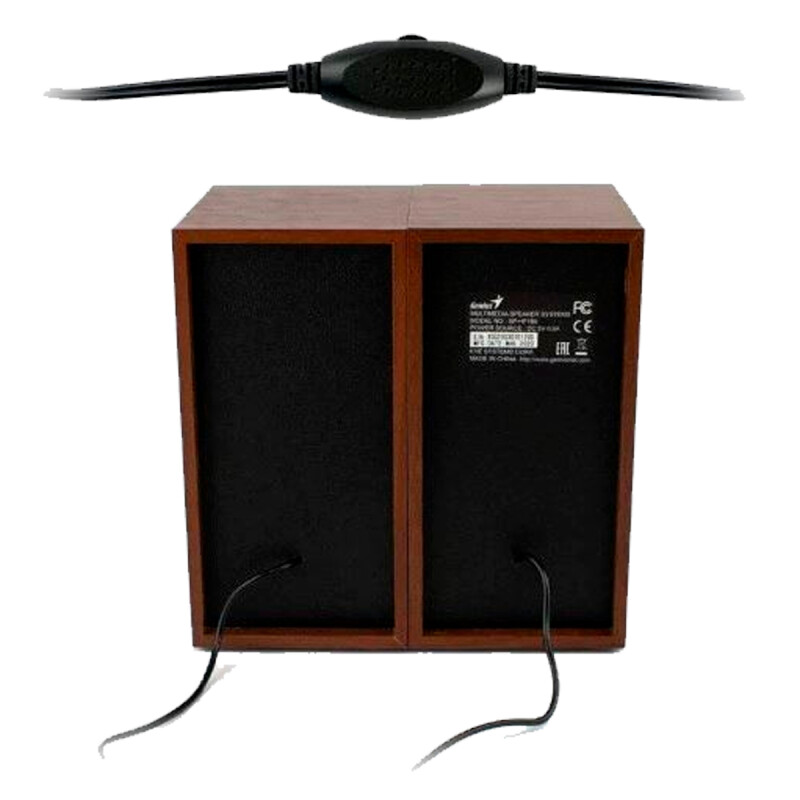 Parlantes Genius SP-HF180 Madera Parlantes Genius SP-HF180 Madera