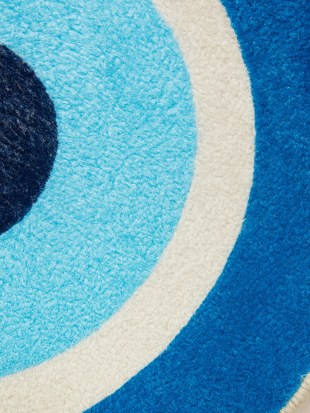 ALFOMBRA OJO TURCO AZUL AZUL