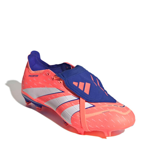 Championes Unisex Adidas Futbol 11 Predator League Ft Fg Anaranjado - Azul
