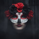 Máscara Media Cara Pintada / Catrina Máscara Media Cara Pintada / Catrina