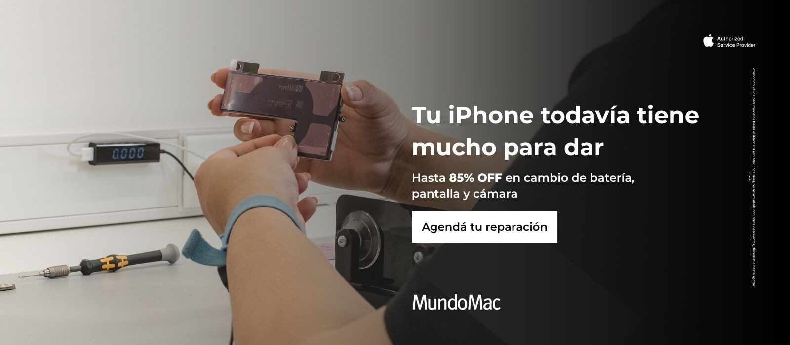 pantalla iPhone, batería iPhone, cámara iPhone, reparación arreglo