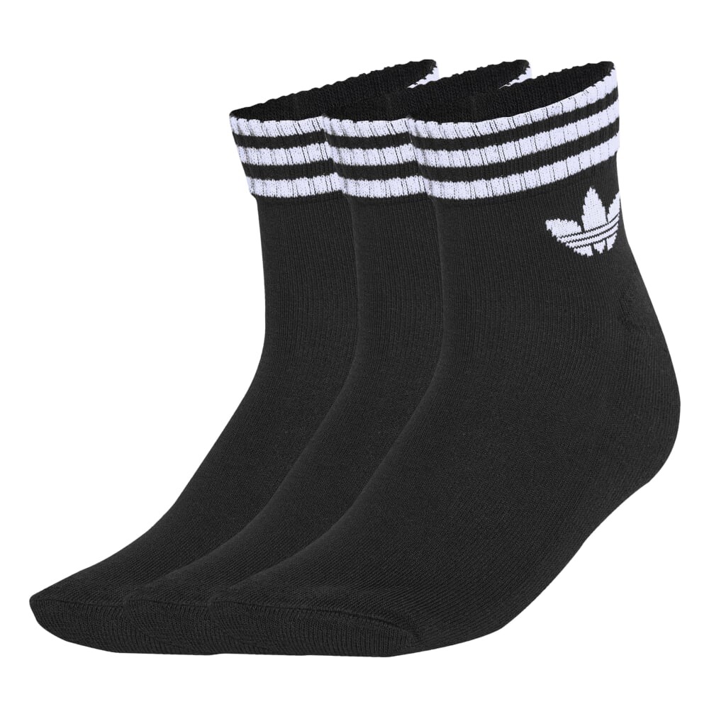 Medias Adidas 3S Ankle S 3P Unisex Black