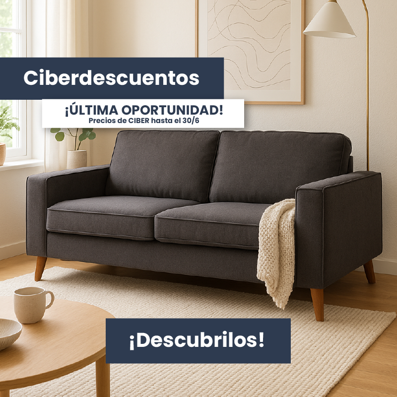 SOFÁS - MANTENEMOS CIBERDESCUENTOS 2025