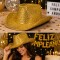 Gorro Cowboy Brilloso Clasico Dorado
