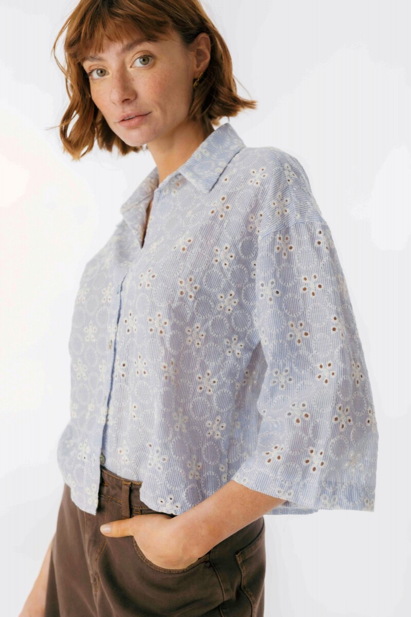 Camisa Cira Azul
