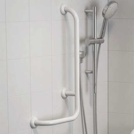 BARRA SOPORTE FIJO IZQUIERDO SIN TORNILLO ESPACIO BLANCO BLANCO