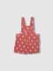 Peto Corto Estampado Gris