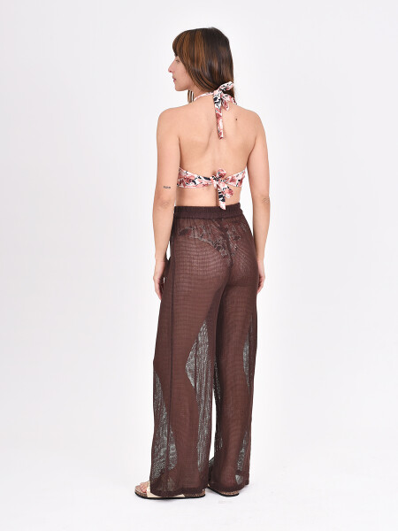 PANTALON JUSTI MARRON