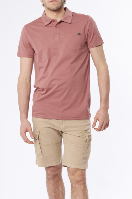 POLO BASER RUSTY Rosa Viejo