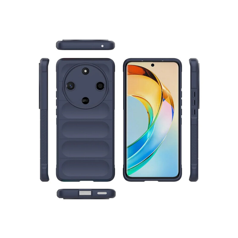 Protector Honor Magic 6 Lite engomado con textura azul Protector Honor Magic 6 Lite Engomado Con Textura Azul