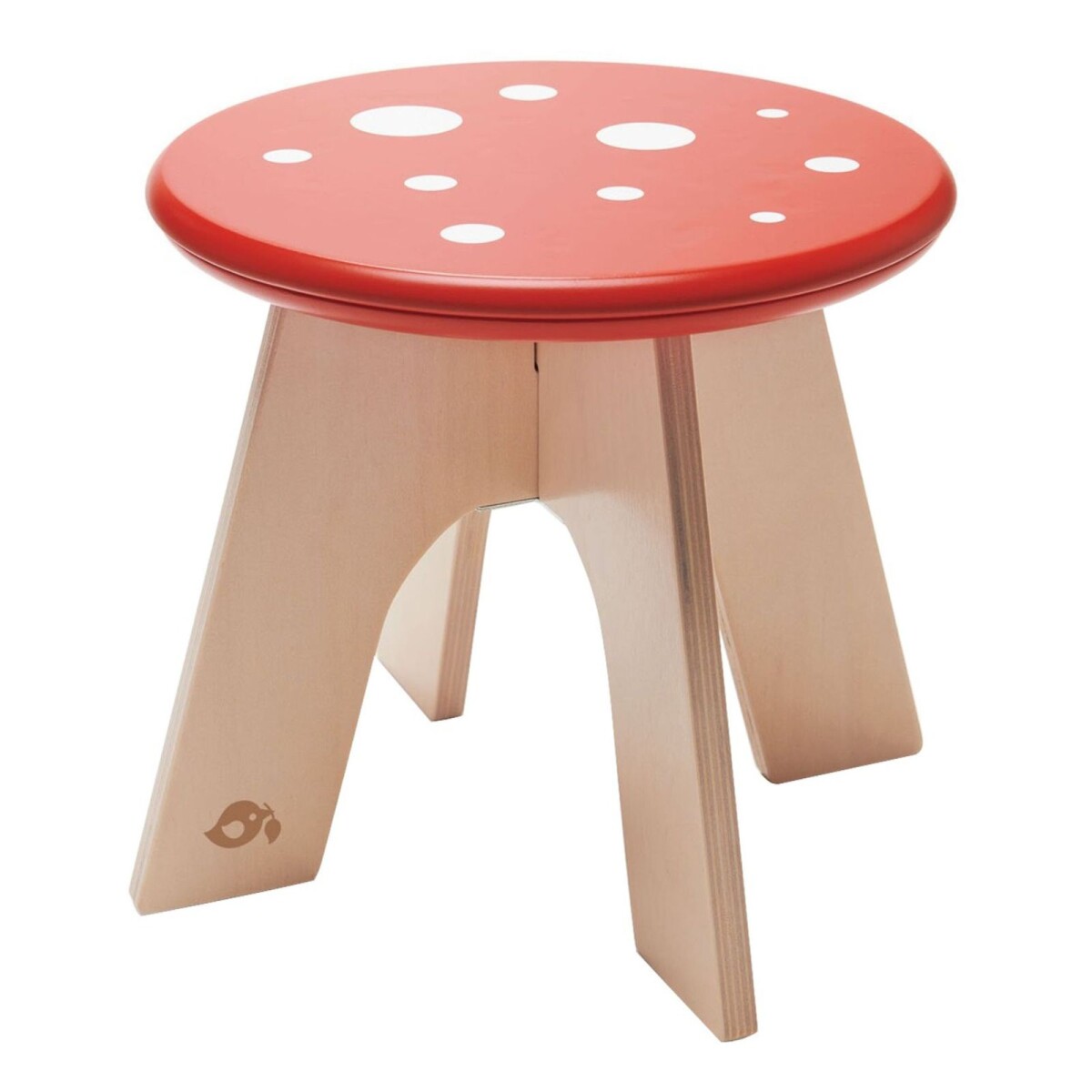 Juguete Banco De Hongo Tender Leaf Madera Infantil Niño 