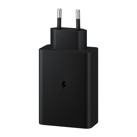 Cargador Samsung Trio 65 W Carga Súper Rápida 2 USB-C + USB-A Cargador Samsung Trio 65 W Carga Súper Rápida 2 USB-C + USB-A