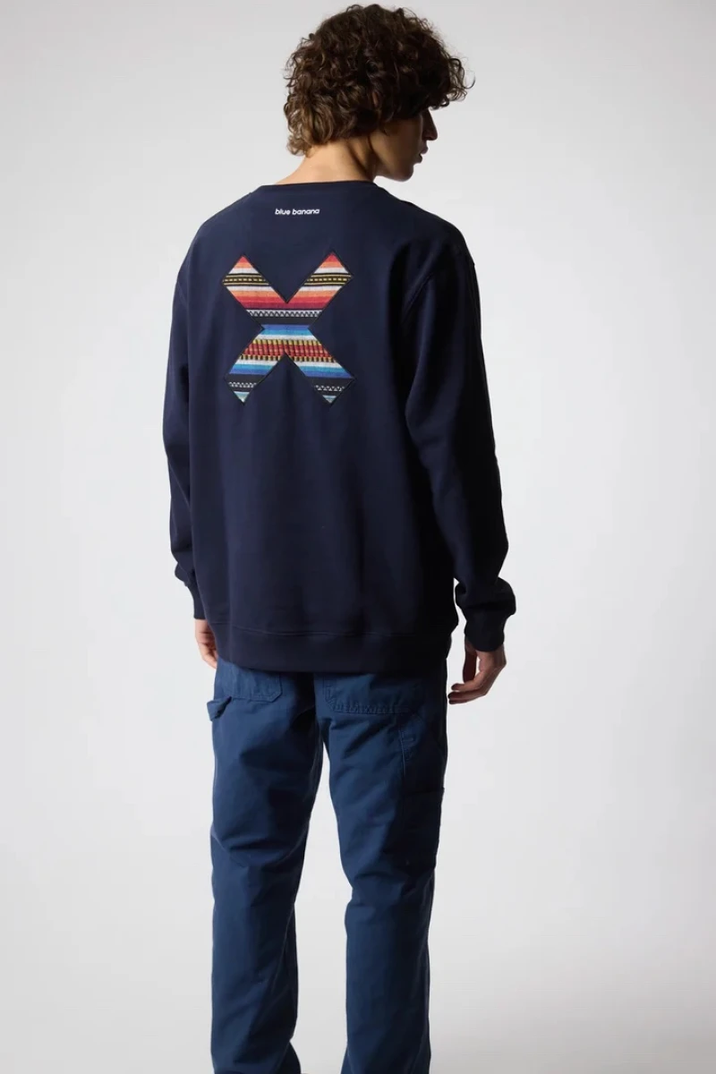Sudadera Blue Banana Navy