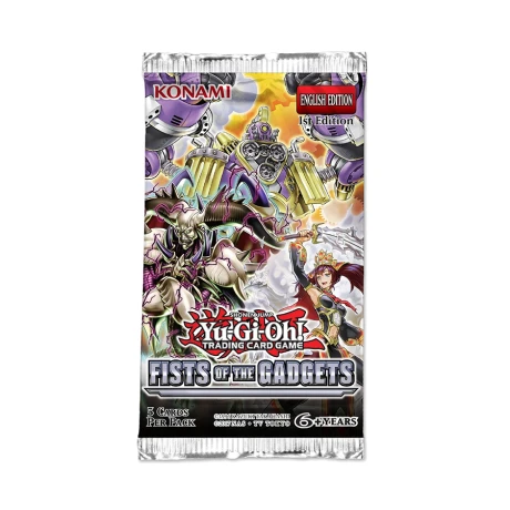 Booster Yu-Gi-Oh! Fists of the Gadgets [Inglés] Booster Yu-Gi-Oh! Fists of the Gadgets [Inglés]