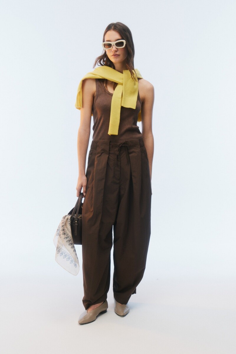 PANTALON EMMA Chocolate