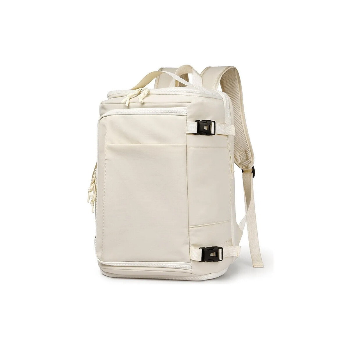 Mochila bolso con bolsillos de viaje - Beige 