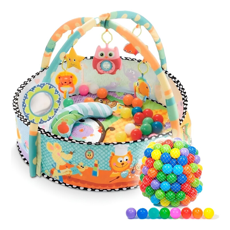 GIMNASIO BEBE CORRAL ANIMALES C / PELOTERO GIMNASIO BEBE CORRAL ANIMALES C / PELOTERO