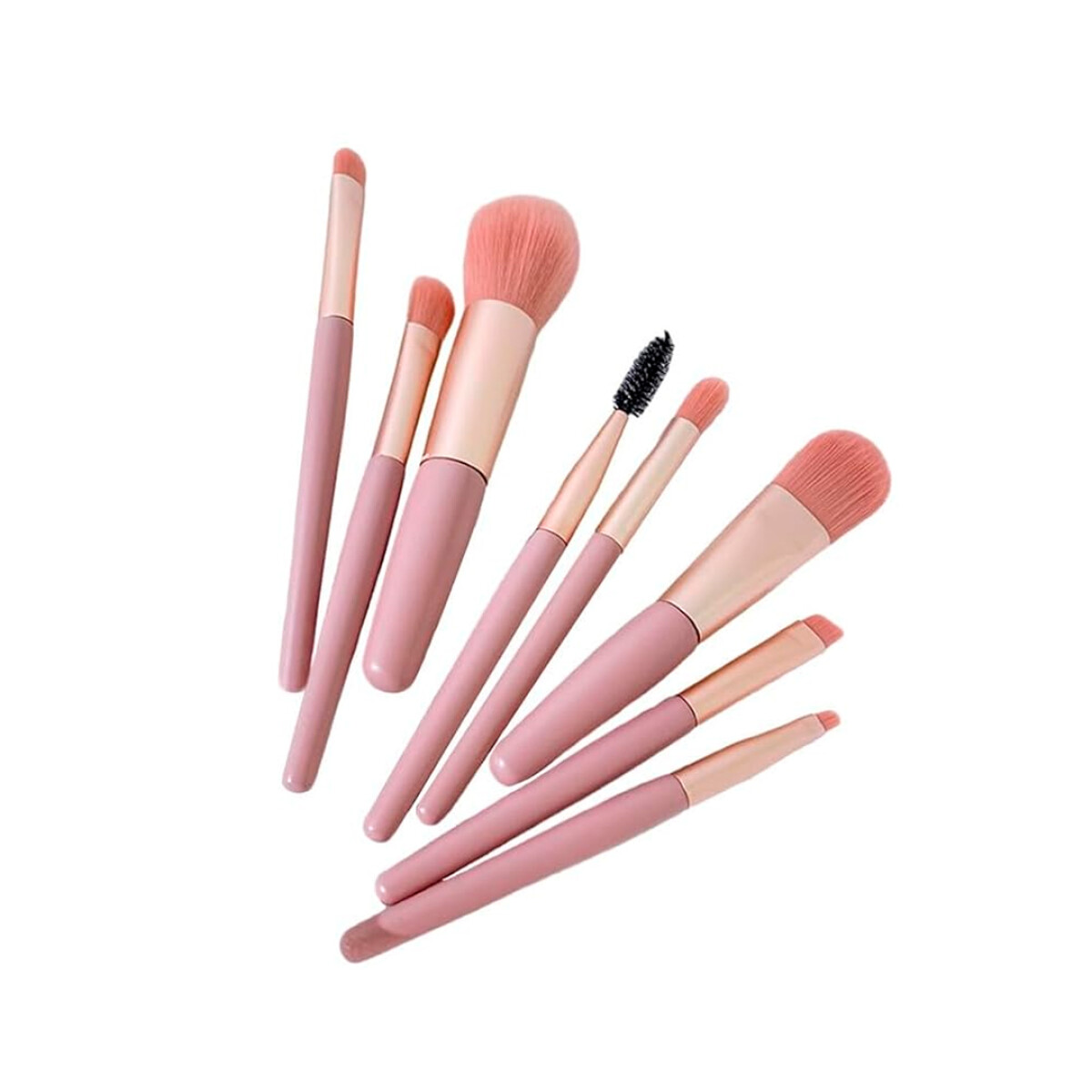 Brochas Pack De Viaje - Rosa 