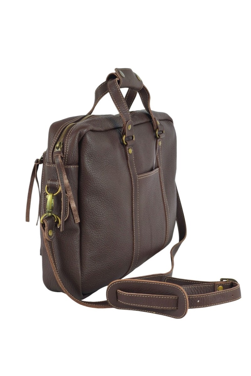 Portafolio porta notebook Marrón