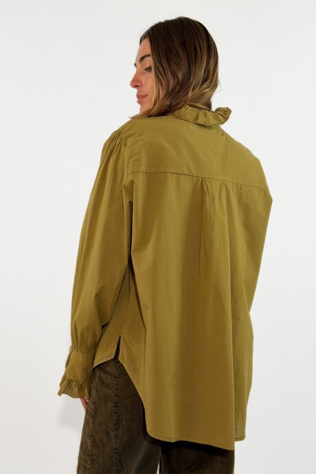 CAMISA CELINA Mostaza