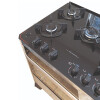 Cocina Petra Master Glass 5 Hornallas Color Negro Supergas Cocina Petra Master Glass 5 Hornallas Color Negro Supergas