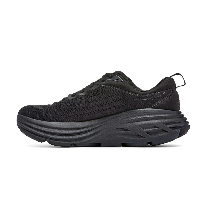 Hoka Champion Running Masculino Bondi 8 Wide Negro/negro Negro-negro
